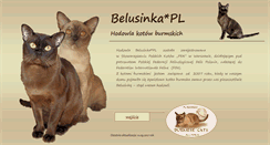 Desktop Screenshot of belusinka.pl