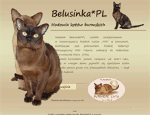 Tablet Screenshot of belusinka.pl